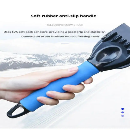 Grattoir à glace polyvalent pour voitures, déneigement de pare-brise et de porte, outil de nettoyage du gel pour l'hiver, accessoires de nettoyage automobile
