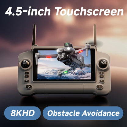 Drone M24 haut de gamme de qualité professionnelle, équipé d'un écran télécommandé 1000M, transmission d'image numérique, quadrirotor sans balais