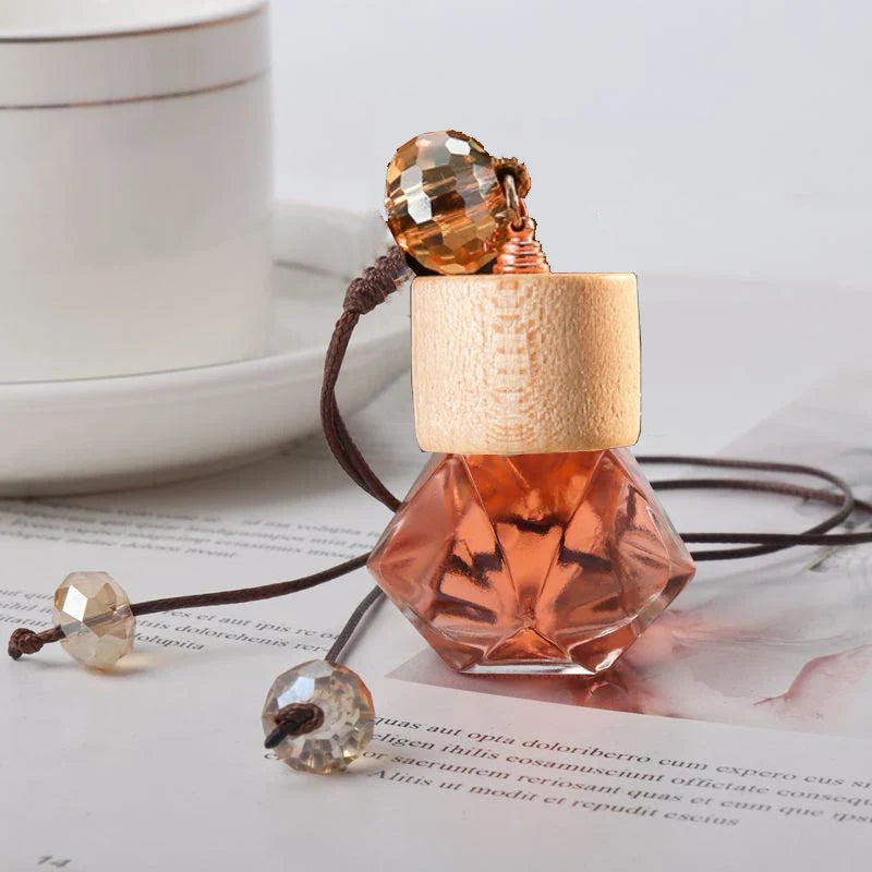 Car Air Freshener Hanging Car Perfume, Scented Car Diffuser for Vehicle Interior, Aromatic Car Fragrance Accessory