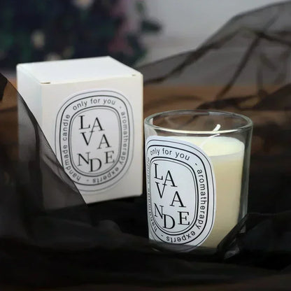 Bougie parfumée transparente romantique, cadeau pour invités, bougies aromatiques parfumées, bougies de mariage, pot à bougies