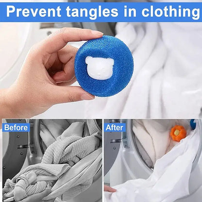 Épilateur réutilisable pour animaux de compagnie, boule, blanchisserie, machine à laver, filtre, laine, autocollant, poils de chat, fourrure, attrape-peluches, maison, 1-5 pièces