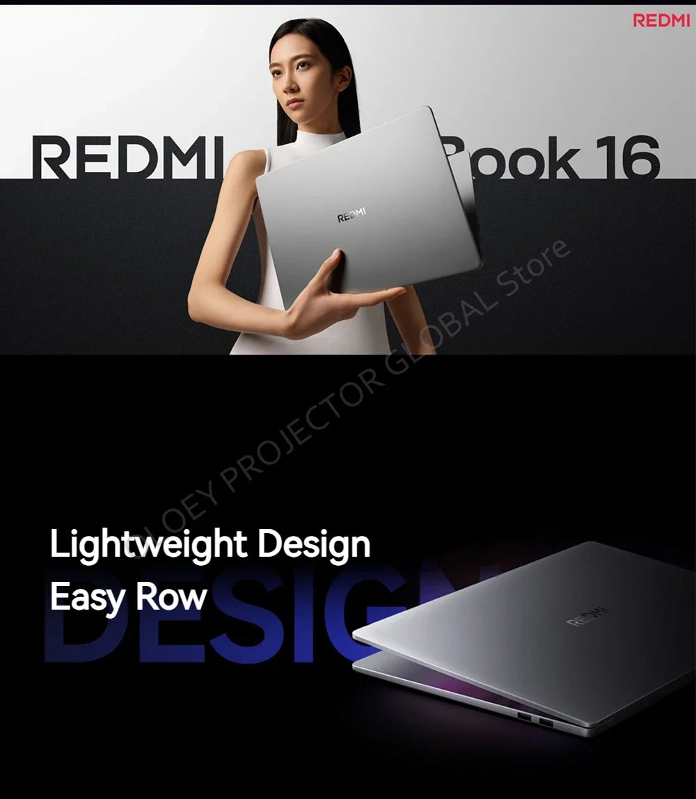 Original Xiaomi Redmi Book 16 2025 intel i5-13500H 32Go 1To Écran 16 pouces 2.5K 120Hz