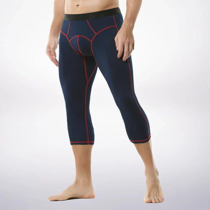 Leggings pour hommes pour l'automne et l'hiver : pantalons fins, serrés en polaire, sous-vêtements surdimensionnés et chauds