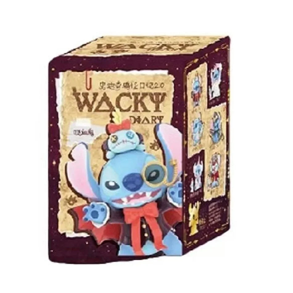 Stitch's Bizarre Diary 2.0 Blind Box, Handmade Trendy Doll, Cute Desktop Ornament & Birthday Gift for Anime Fans