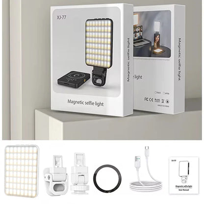 Mini anneau lumineux LED magnétique pour Selfie, pour iPhone 17 16 15 Pro/15 Pro Max/14 Pro/14 Pro Max/13 Pro/Pro Max Streaming