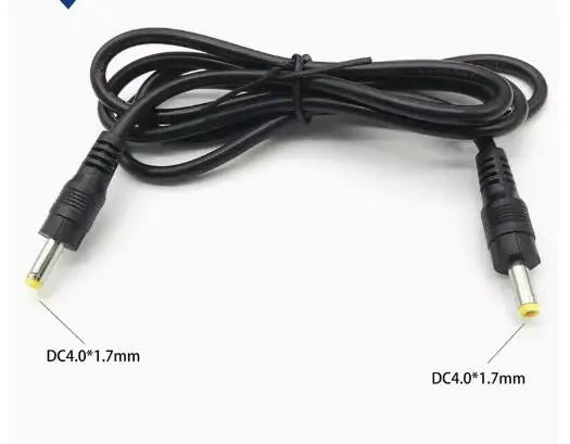DC Power 5.5 x 2.1mm Male to 5.5*2.5mm 3.5*1.35mm 4.0*1.7mm Male Plug Cable 1M All copper 18AWG  10A Monitoring power cable