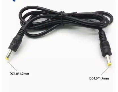 DC Power 5.5 x 2.1mm Male to 5.5*2.5mm 3.5*1.35mm 4.0*1.7mm Male Plug Cable 1M All copper 18AWG  10A Monitoring power cable