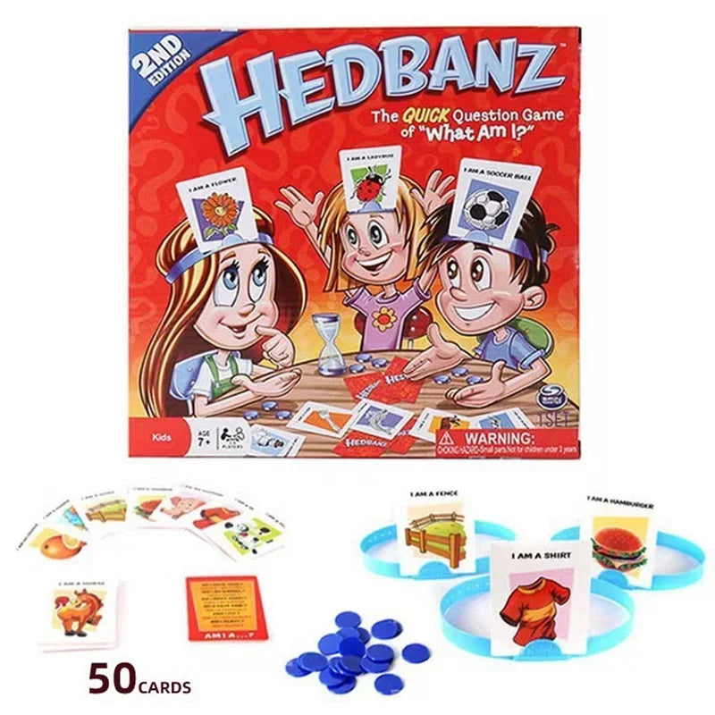 Jeu de société de devinettes d'image pour enfants, jeu pour enfants, jeux interactifs Parent-enfant pour la famille, jeux de fête