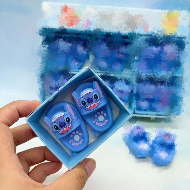 Stitchou Lilo and Stitchou animation peripheral creative cartoon cute slippers shape eraser school supplies clean and less debris