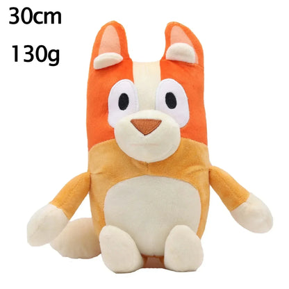 2024 New Dog Plush Toy Bluey Blue Dog Home Fill Animal Dolls Children Birthday Gift Wholesale Cartoon Decoration Doll Toys Gifts