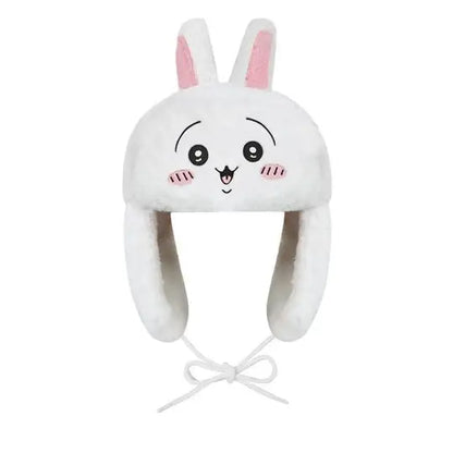 New Winter New Kuromi Spider Man Stitch Violent Bear Cartoon Hat Popular Man Women Cute Warm Ears Protection Hat New Year Gifts