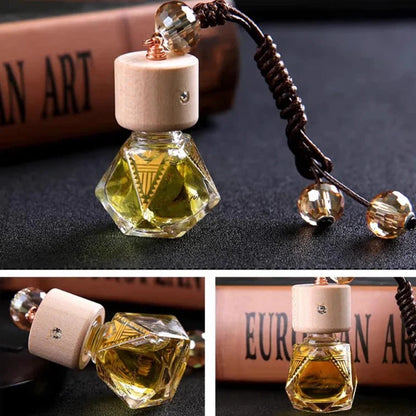 Car Air Freshener Hanging Car Perfume, Scented Car Diffuser for Vehicle Interior, Aromatic Car Fragrance Accessory