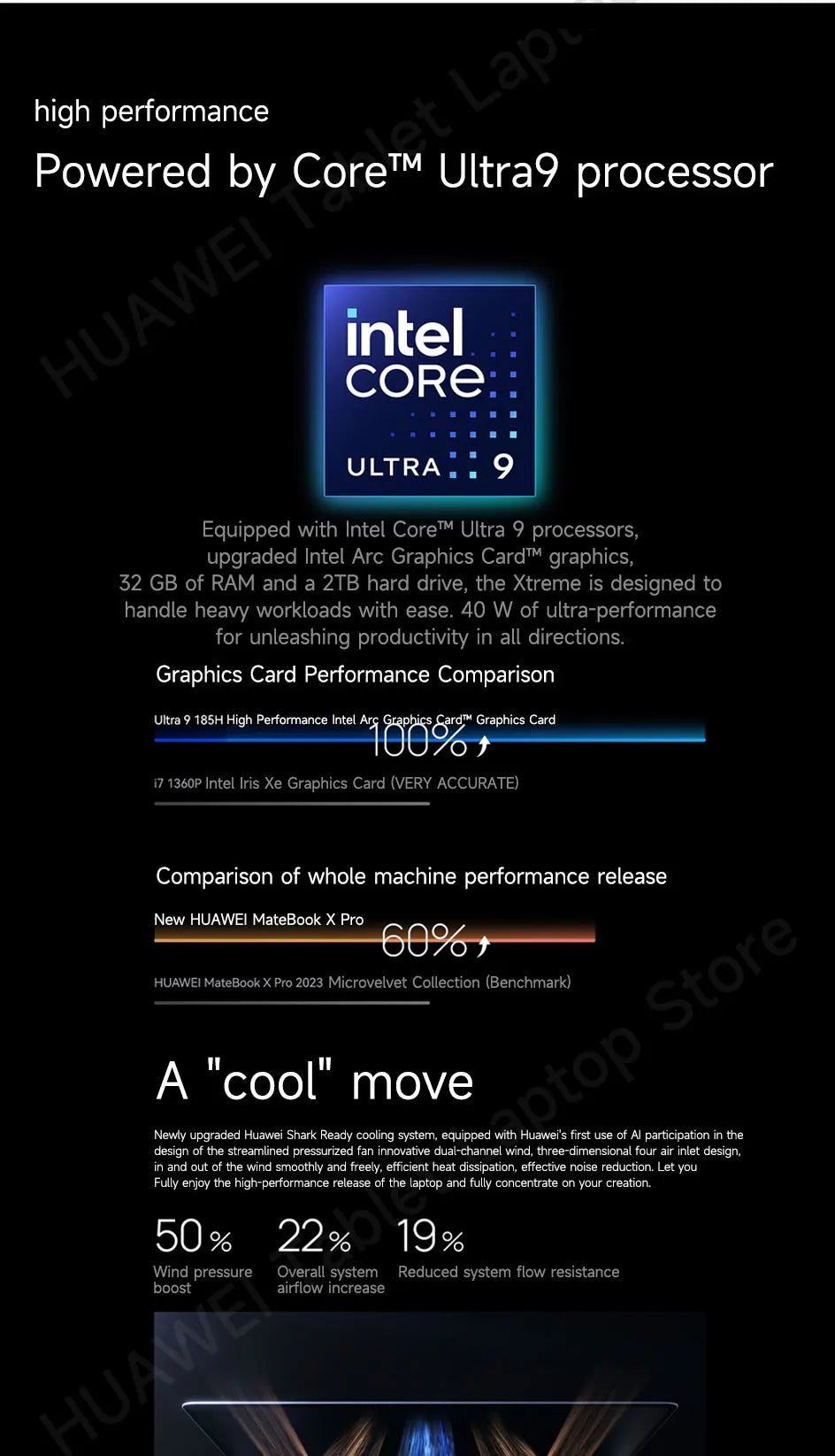 2024 HUAWEI MateBook X Pro Laptop Inter Core Ultra9 185H/Ultra7 155H 32/16GB 2/1TB Netbook 14.2inch 3.1k Touchscreen 120Hz OLED
