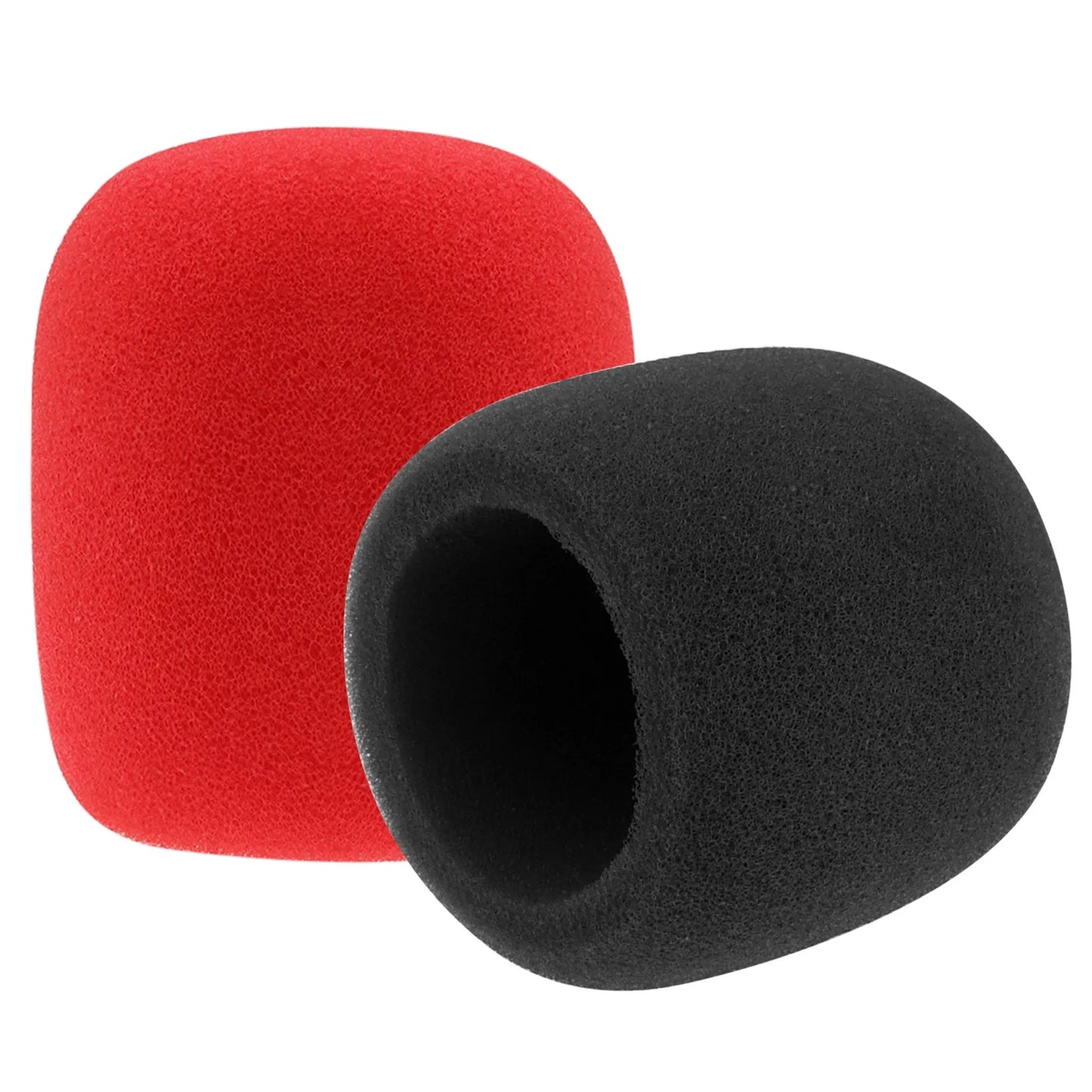 5pcs Mic Cover Microphone Windscreen for Most Handheld Microphone Windshield Thick Breathable Foam Mic Protector Wind Muff Cover