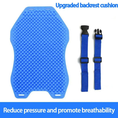 3-piece set of car cushions, car pillows, silicone car cushions, pressure reducing and comfortable neck protection headrests