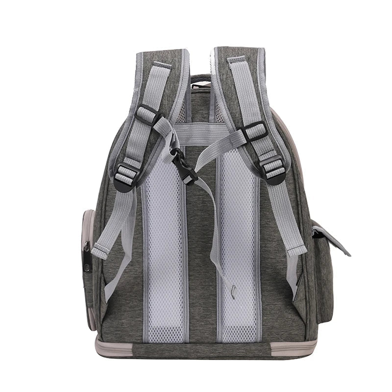 Pet Backpack Portable Travel Dog Cat Backpack Large Capacity Portable Travel Bag, Pet Carrier for Cats and Dogs
