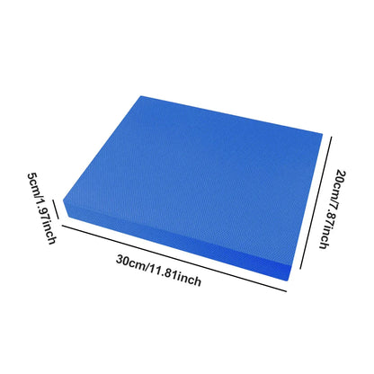 Yoga Balance Pad Anti Slip Fitness Mat Thickened Exercise Balance Pad Foam Cushion Mat for Stability Training