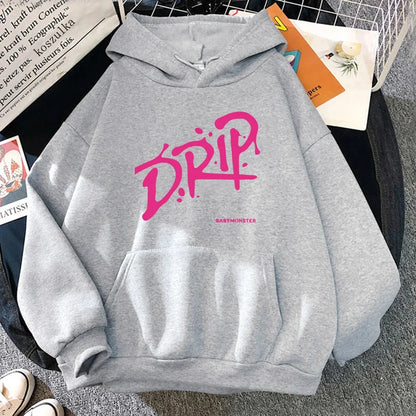 Babymonster Album goutte à capuche 2024 rétro femmes/hommes Harajuku esthétique sweats à capuche unisexe automne hiver pull sweat Vintage