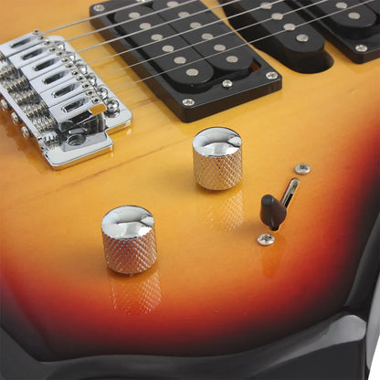 IRIN 6 cordes guitare électrique 24 frettes corps d'érable guitare électrique Guitarra avec sangle de sac pièces et accessoires de guitare nécessaires
