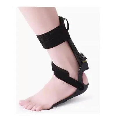 Orthèse en fibre de carbone pour le traitement du pied tombant suite à un AVC, une hémiplégie, un patient âgé ou souffrant de stréphendopodie, soutien de la cheville, 1 pièce.