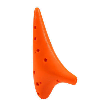 Ocarina Alto C Tuning en résine plastique pour adultes et enfants, flûte multicolore, 12 trous, nouveau