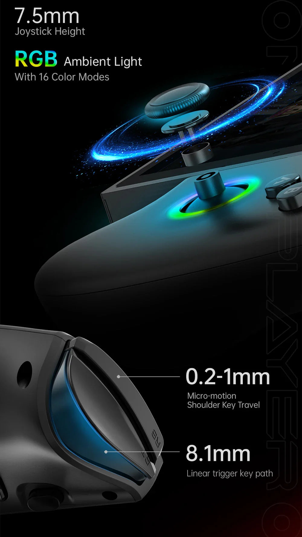 OneXplayer X1 mini AMD AI 9 HX 370 / 8840U 8.8'' 3-In-1 Handheld PC Game Console Laptop Tablet AI Computer Detachable Controller