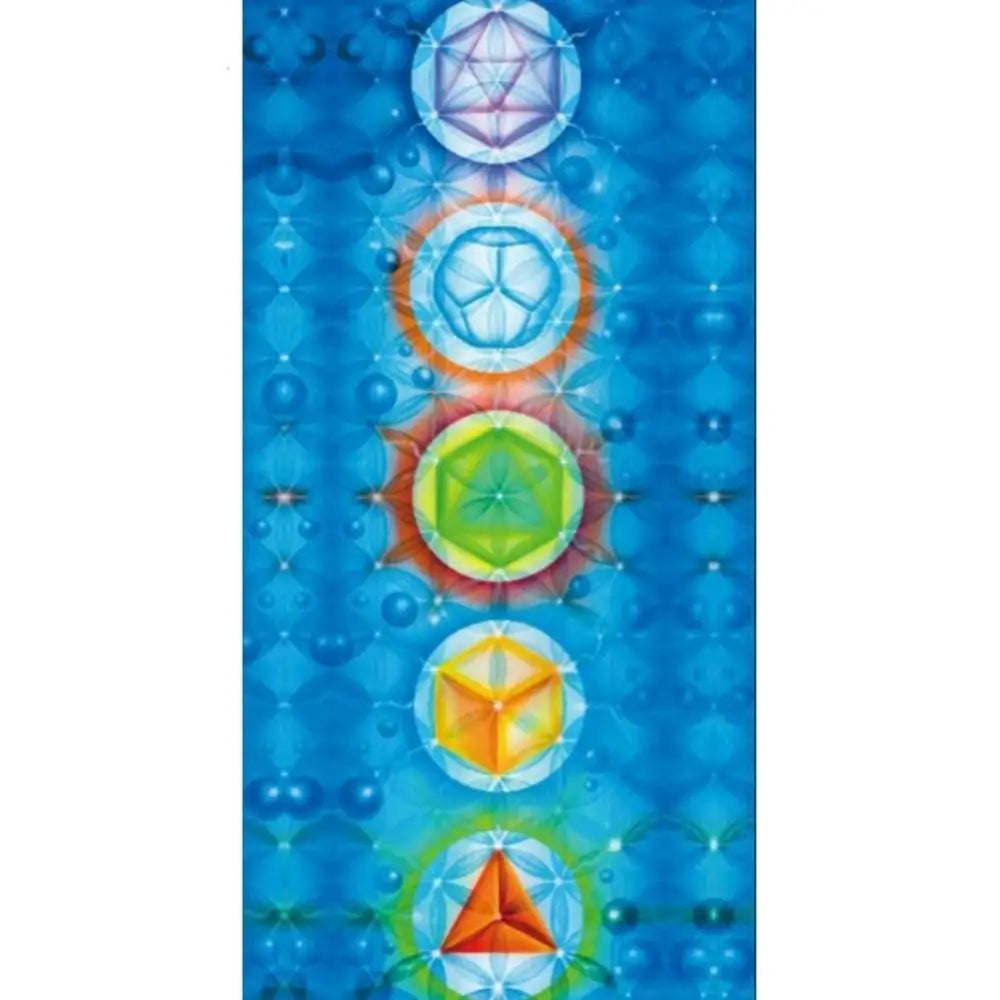 Rainbow 7 Chakra Bohemia Blanket Tapestry Summer Beach Towel Yoga Mat Pad Yoga Mats Summer Beach Towel Yoga Dance Mat Sports Mat