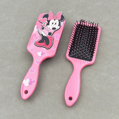 Stitch Air Cushion Combs Cartoon Minnie Mouse Pooh Bear Anime 3D Massage Comb Hair Brush Haircare Hairdressing Tool Girl Gifts