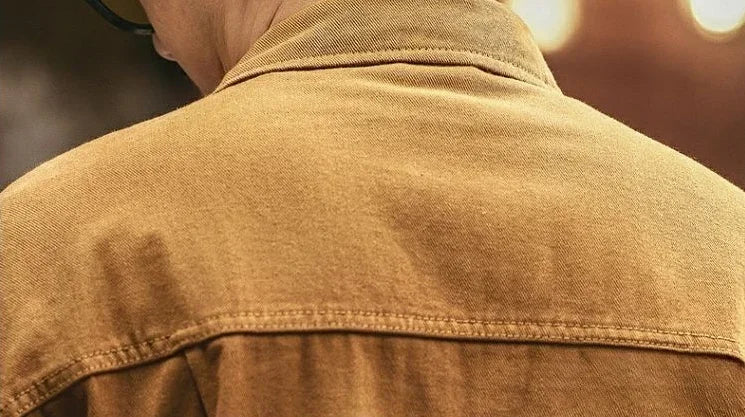 Manteau de cowboy pour hommes bouton automne lâche nouveau blouson en jean homme taille L mode rétro japonaise Cowgirl vêtement élastique à bas prix