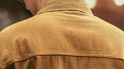 Manteau de cowboy pour hommes bouton automne lâche nouveau blouson en jean homme taille L mode rétro japonaise Cowgirl vêtement élastique à bas prix