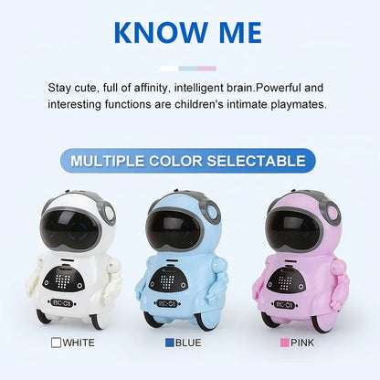 Robot peut parler, Dialogue interactif, reconnaissance vocale, enregistrement, chant et danse, conte d'histoires, Mini jouet Robot intelligent