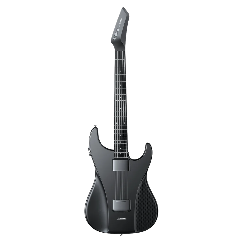 AeroBand – guitare électrique détachable, corde en Silicone indolore, tout-en-un, 9 Styles sonores, basse acoustique avec port micro