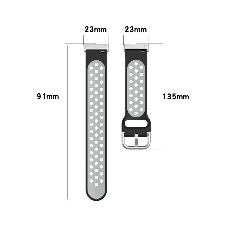Soft Silicone Strap For Fitbit Versa 3/Sense 2 Smart Watch Bracelet Sport Strap For Fitbit Versa 4 Wristbands Accessories