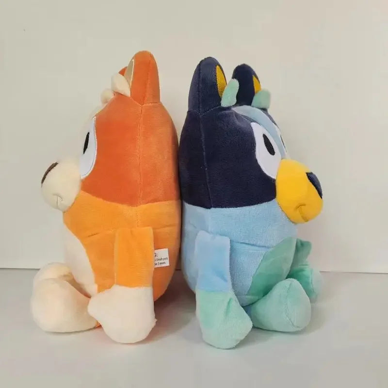 Bluey Family Plush Toys Animation Peripheral Bluey Cute Dog Rag Kawai Doll Blue Family Plush Toy Doll Gifts