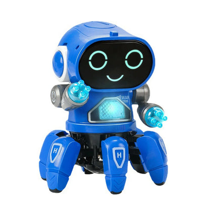 Robot électrique pour enfants, Six griffes, en plastique, Intelligent, danse, chant, lumière, Robot électrique pour garçons