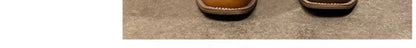 Versatile Western Cowboy Boots Summer Coarse Heel Embroidered Sleeve Knight Boots Mid Barrel Square Head Horseshoe Large