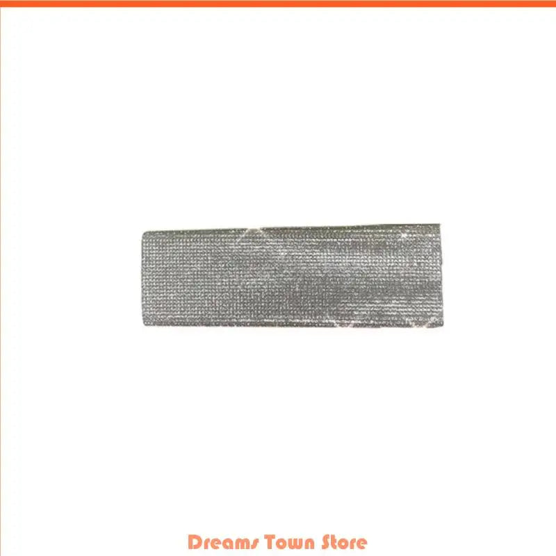 Decorative protective cover for microphone, adorned with rhinestones and sequins, compatible with 90% of portable wireless microphones used in KTVs and bars.