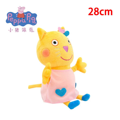 Peluche Peppa Pig 28 cm Peppa et ses amis Edmund Elephant Pedro Pony Suzy Sheep Zoe Zebra Cadeau d'anniversaire pour enfants