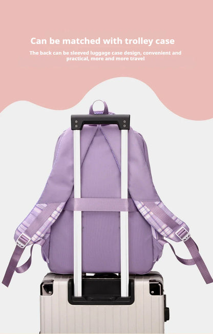 2024 New Bluey Boys And Girls High School Backpack Large Outdoor Leisure Practical Bag Cartoon Animation Bag Children's Gift