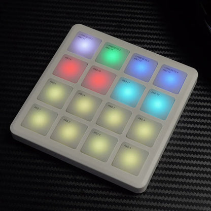 Contrôleur MIDI sans fil Portable M-VAVE SMC-PAD, 16 tampons, Percussion appropriée, DJ, arrangeur de musique, contrôleur de clavier