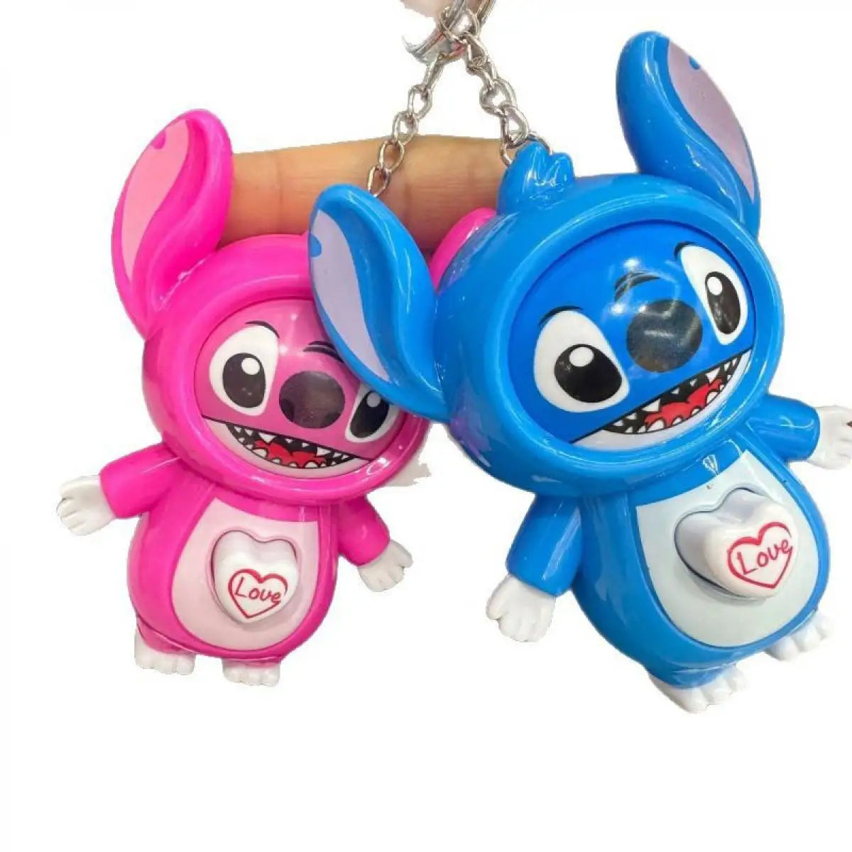 Stitchou Funny Face Changing Toy Automatic Press Switch Expression Changer Stress Relief Fidget Toy For Kids Adults