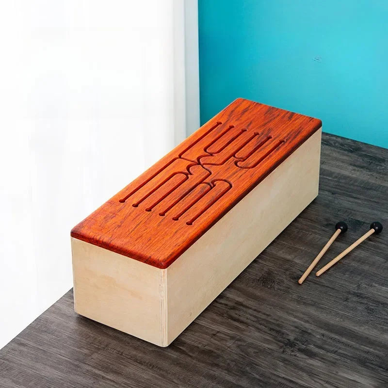 Solid Wood Hollow Drum 10 Timbre Professional Drums Children Beginners Meditation Healing Musical Percussion Instruments