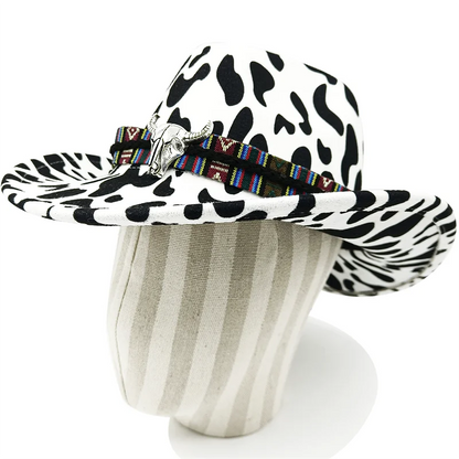 Chapeau de cowboy divers accessoires chapeau de cowboy monochrome en feutre chapeau d'extérieur homme et femme chapeau de cavalier chapeau femme