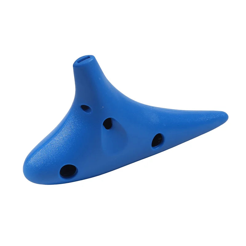 Ocarina Alto C Tuning en résine plastique pour adultes et enfants, flûte multicolore, 12 trous, nouveau