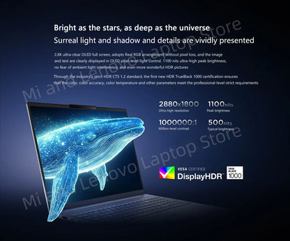 Lenovo Xiaoxin Pro16 2025 Ultra7 255H 16inch 32GB 1TB 2.8K 120Hz Grey
