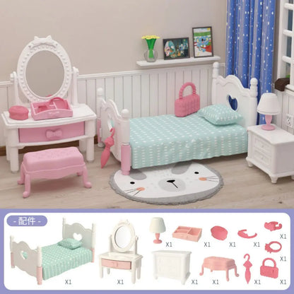 Mini-supermarché, jeux de shopping, accessoires de maison de poupée, jouets éducatifs pour enfants, jouets d'interaction familiale