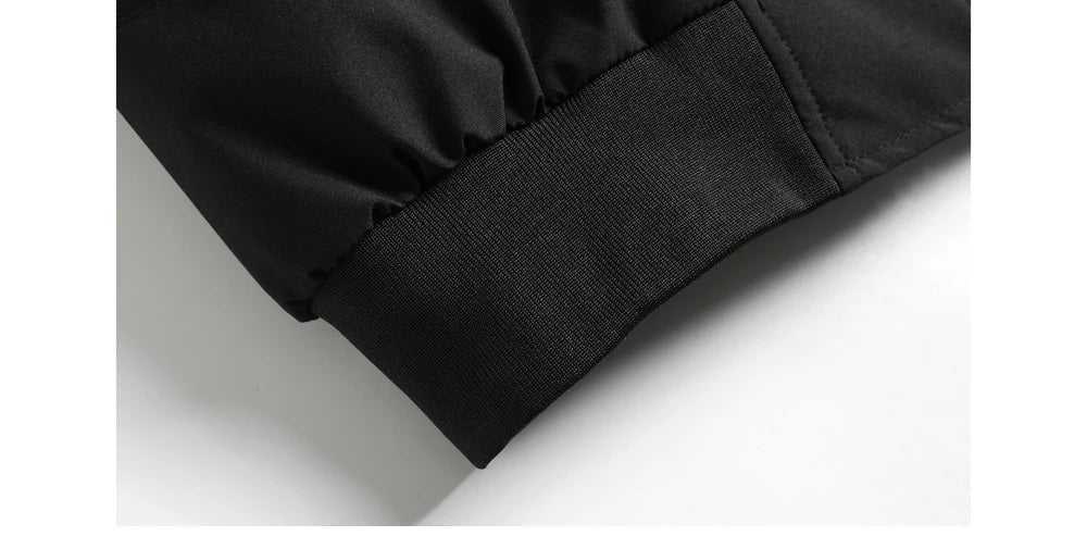 Autumn Winter Men's Warm Bomber Jacket Outdoor Man Thick Windbreaker Hiking Hooded Coats Men Thermal Sports Zipper Parkas Jacket