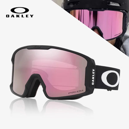 Oakley Line Miner [M] Ski Goggles, Snow Goggles with Prizm Lenses, Model [7093], Unisex Protective Eyewear