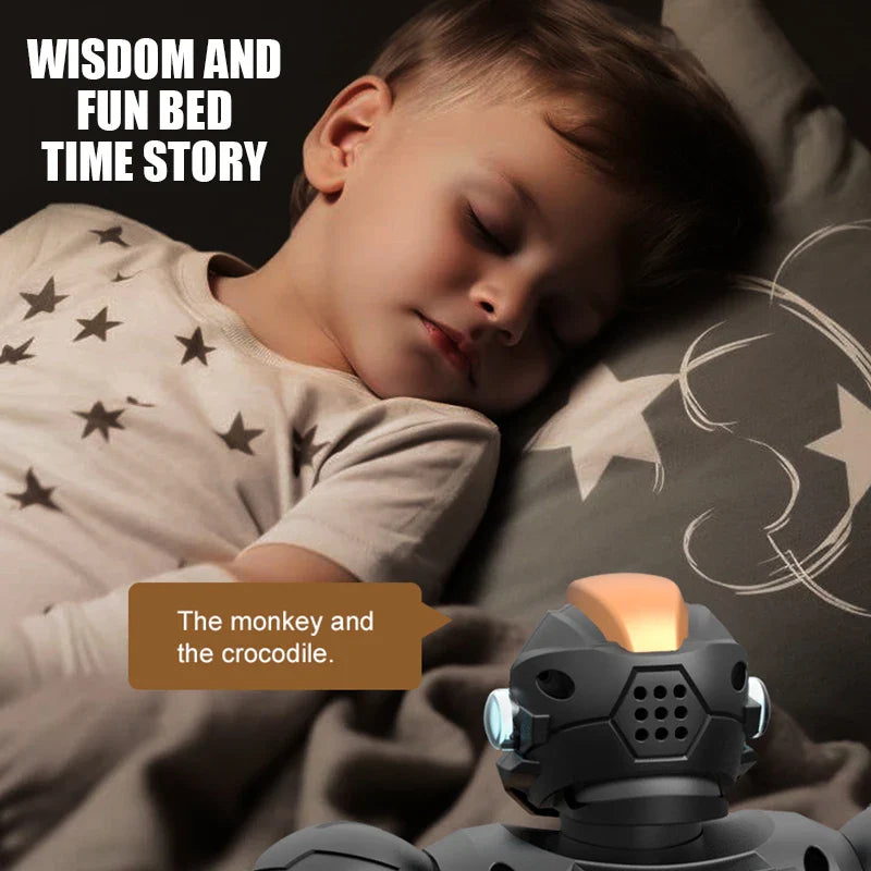 Robot Télécommandé Intelligent à LED pour Enfant, Pigments, Voix, Geste, Solitaire, Télécommande, PhtalRobot, Jouet, Cadeaux
