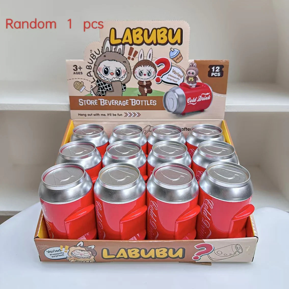 Cute Cartoon Anime Peripheral Stitch Kuromi Doll Blind Box Creative Trendy Play Can Keychain Pendant Blind Box Pendant Toy Gift